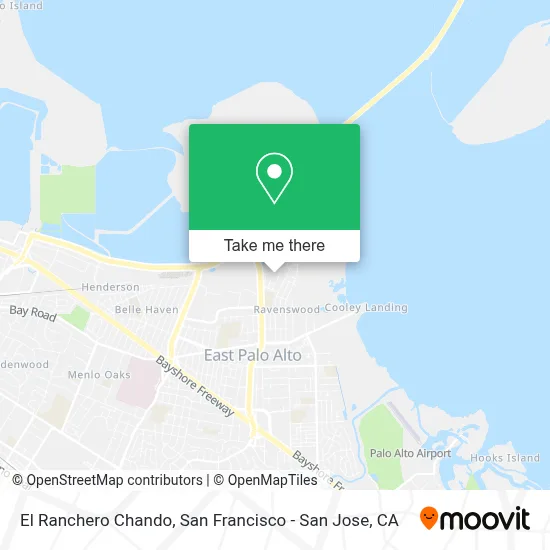 El Ranchero Chando map