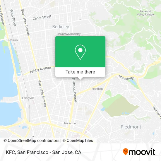 Kfc map