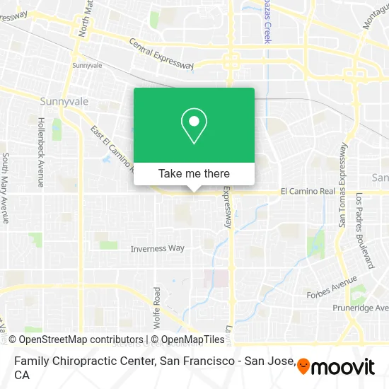 Family Chiropractic Center map