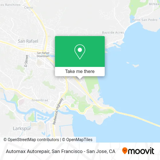 Automax Autorepair map