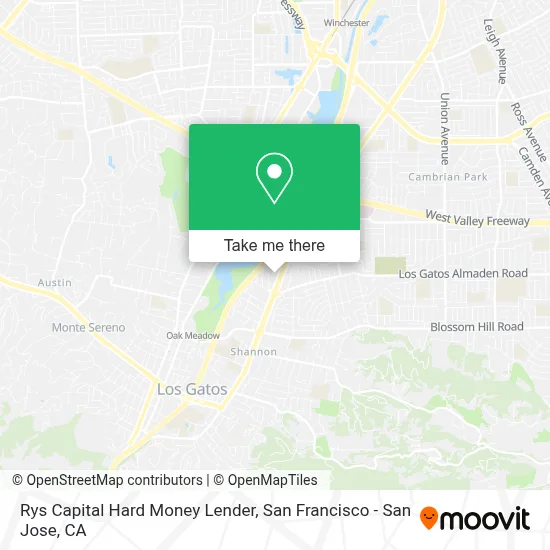Rys Capital Hard Money Lender map