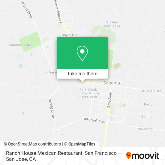 Ranch House Mexican Restaurant map