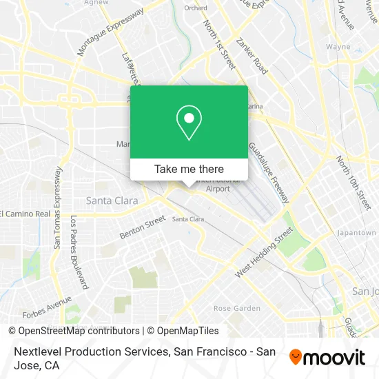 Nextlevel Production Services map