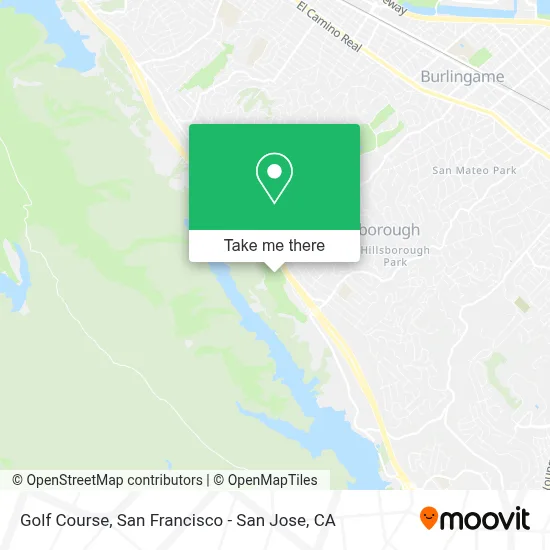 Golf Course map