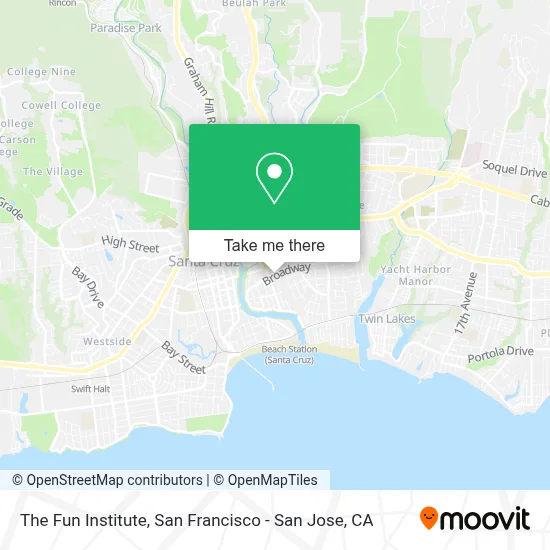 The Fun Institute map