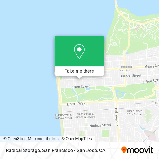 Radical Storage map