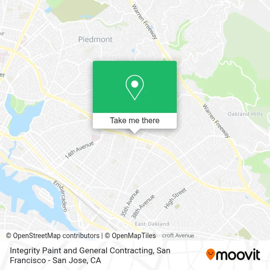 Integrity Paint and General Contracting map