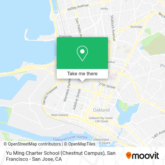 Yu Ming Charter School (Chestnut Campus) map