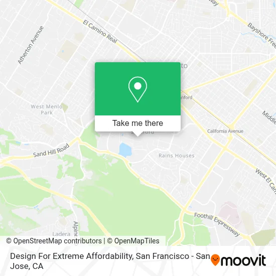 Design For Extreme Affordability map