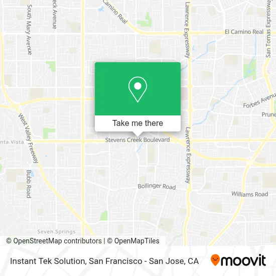 Instant Tek Solution map