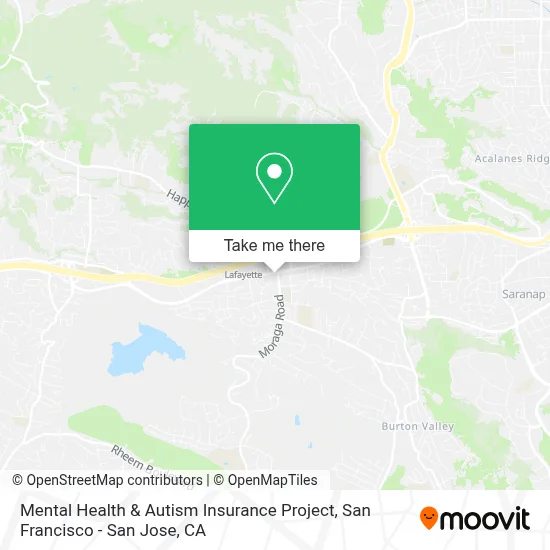 Mental Health & Autism Insurance Project map