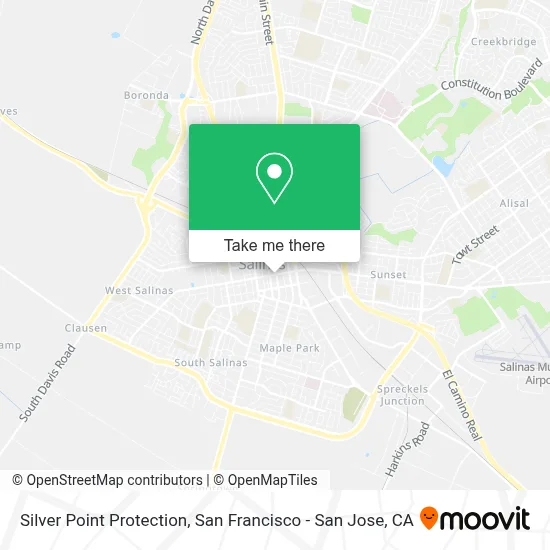 Silver Point Protection map