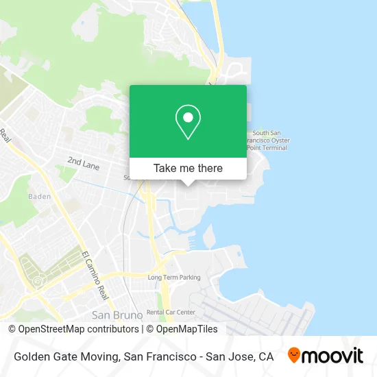 Golden Gate Moving map