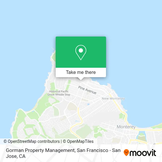 Gorman Property Management map
