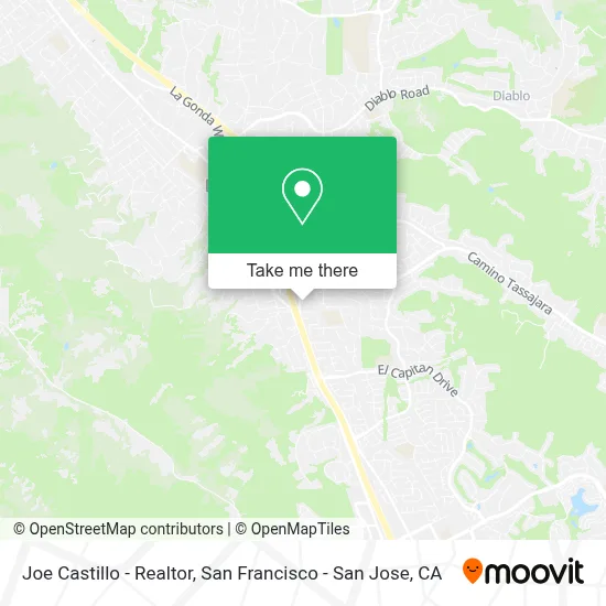 Joe Castillo - Realtor map
