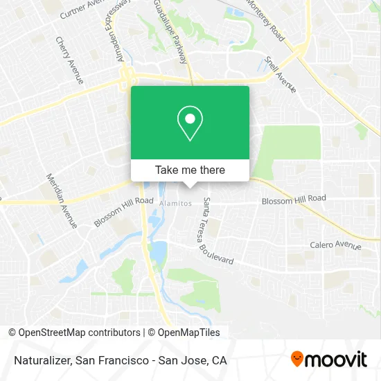 Naturalizer map