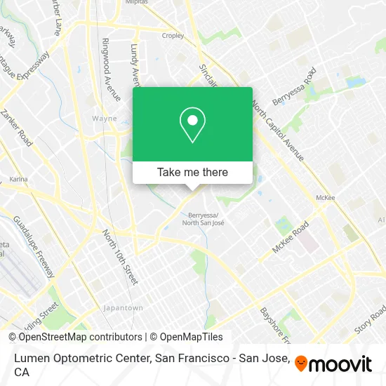 Lumen Optometric Center map