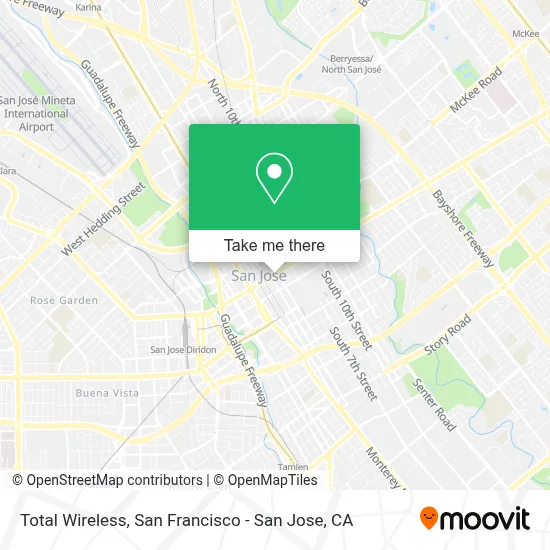 Total Wireless map
