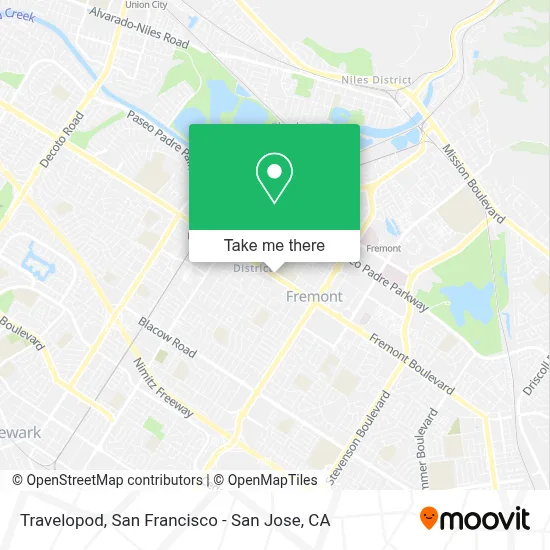Travelopod map