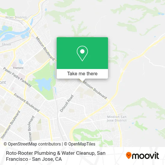 Roto-Rooter Plumbing & Water Cleanup map