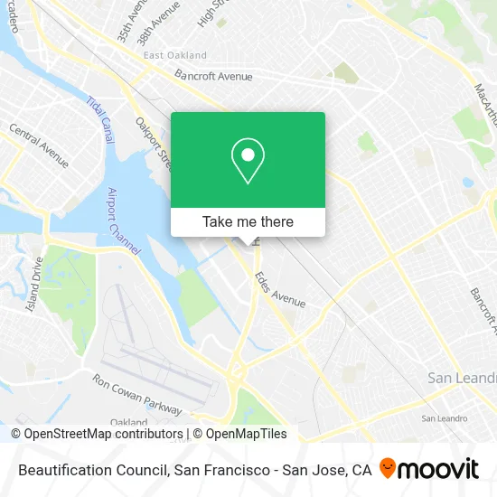 Beautification Council map