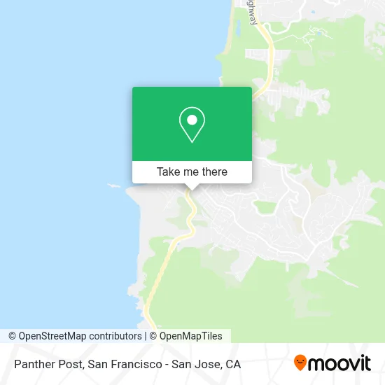 Panther Post map