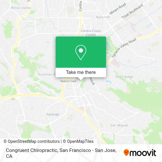 Congruent Chiropractic map