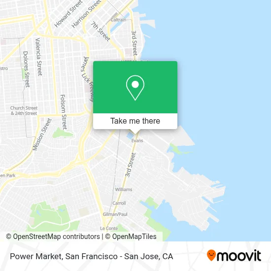 Power Market map