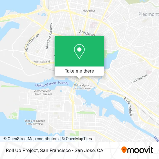 Roll Up Project map