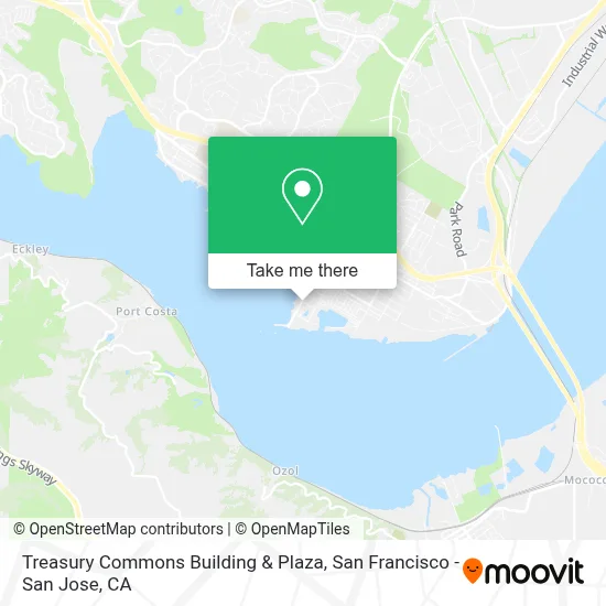 Treasury Commons Building & Plaza map