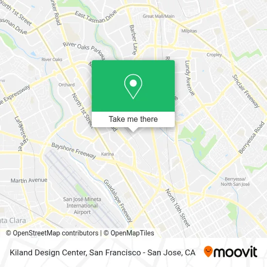 Kiland Design Center map