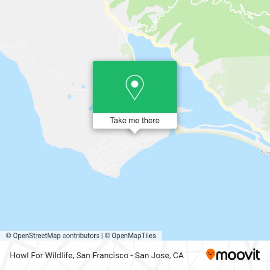 Howl For Wildlife map