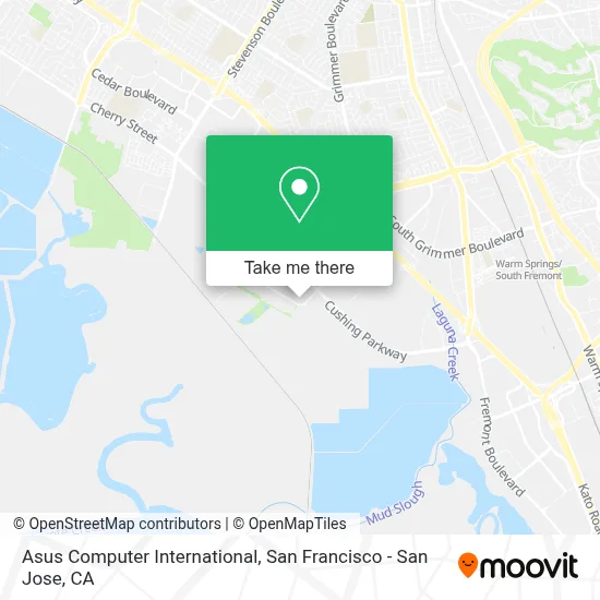 Asus Computer International map