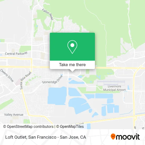 Loft Outlet map