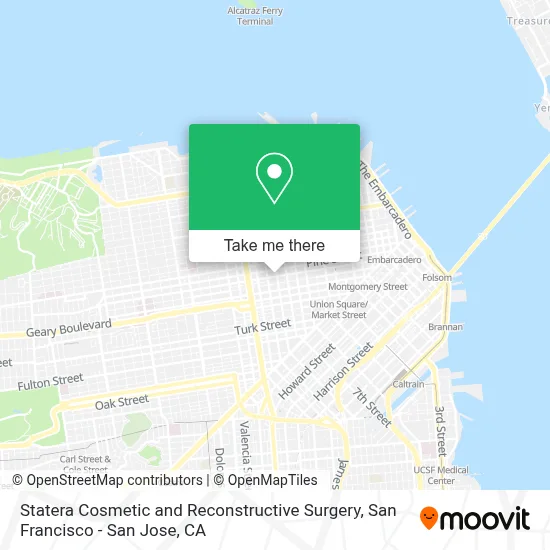 Statera Cosmetic and Reconstructive Surgery map