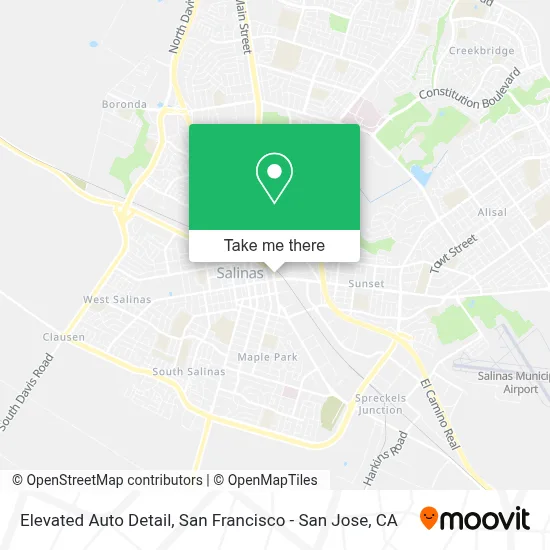 Elevated Auto Detail map