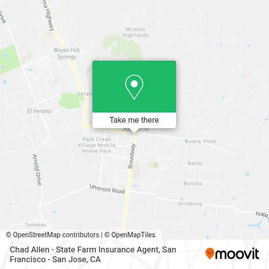Chad Allen - State Farm Insurance Agent map