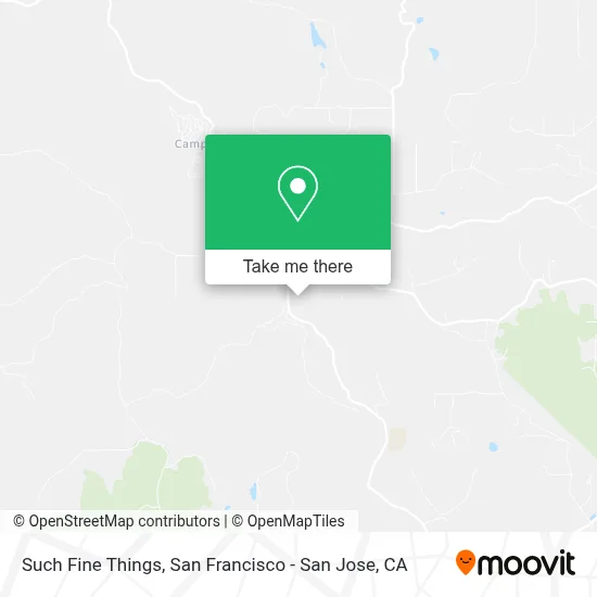 Such Fine Things map