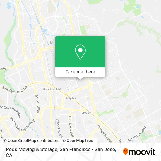 Pods Moving & Storage map