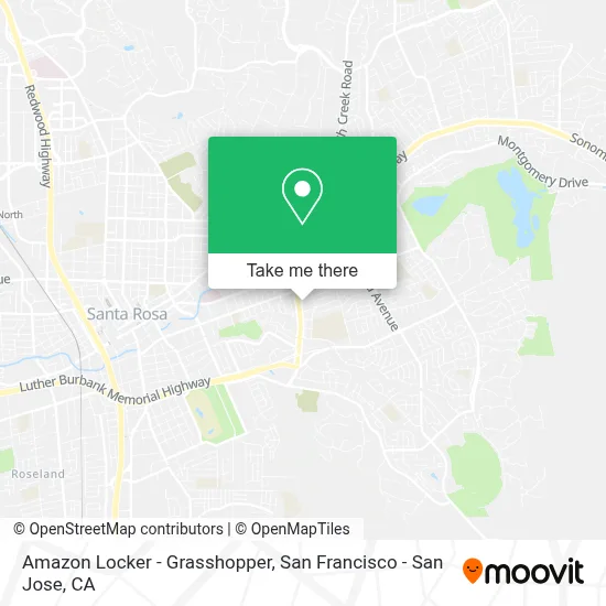 Amazon Locker - Grasshopper map