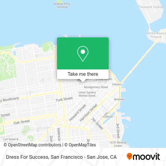 Dress For Success map