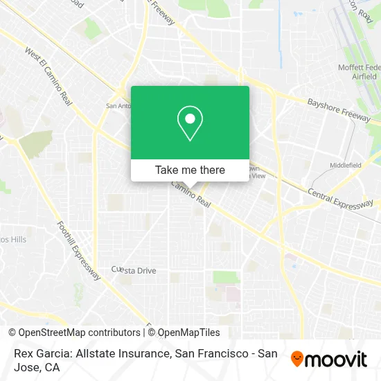 Rex Garcia: Allstate Insurance map