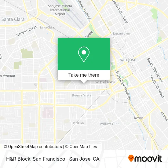 H&R Block map