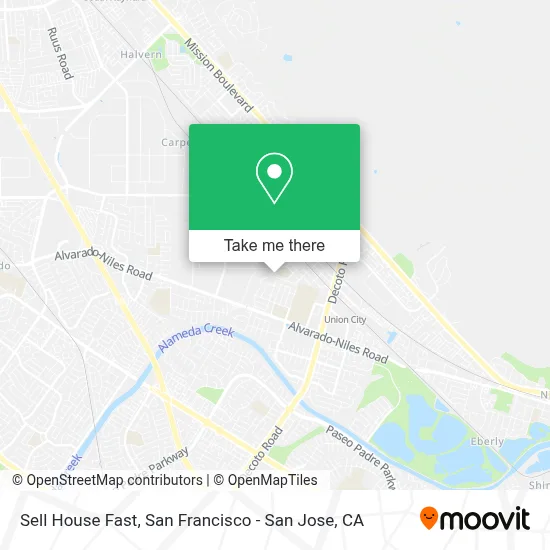 Sell House Fast map