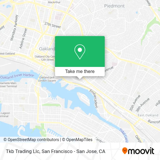Tkb Trading Llc map