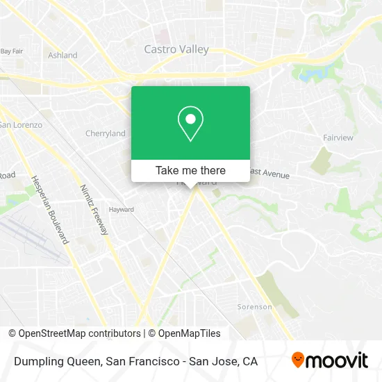 Dumpling Queen map