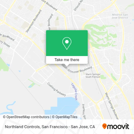 Northland Controls map