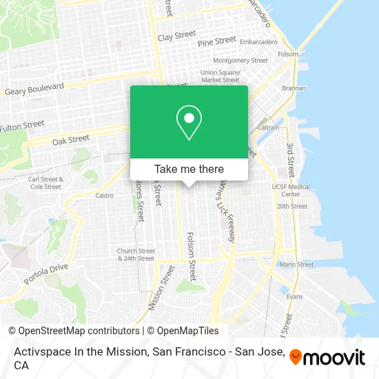 Activspace In the Mission map