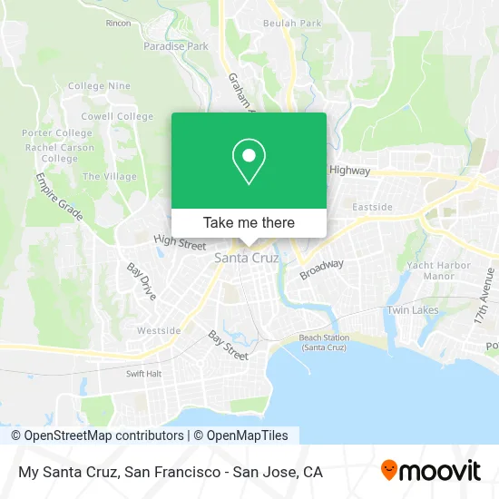 My Santa Cruz map