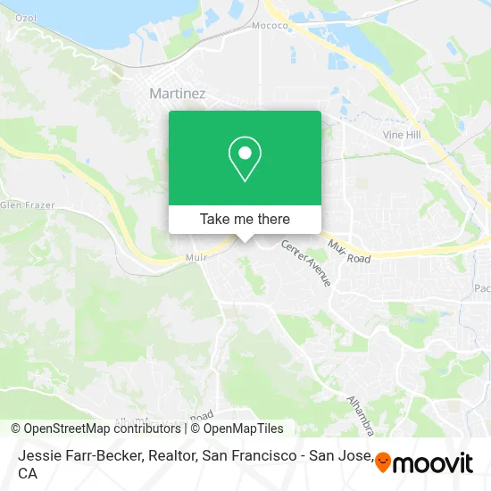 Jessie Farr-Becker, Realtor map